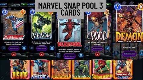 All New Cards & Locations Coming to Marvel Snap in。